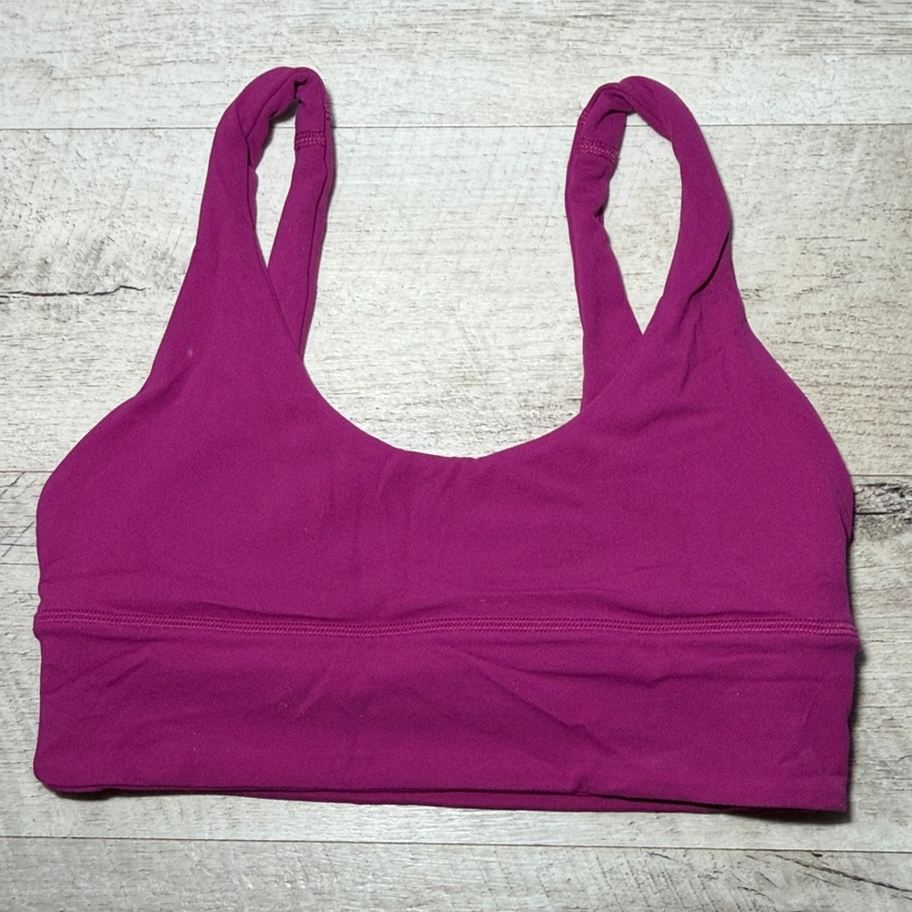 Lululemon Athletica Fuchsia Sports Bra Size 6 women’s